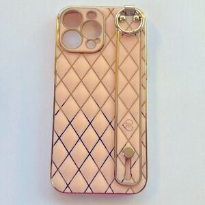 iPhone 11/12/13 Pro Max Plastic Case with Strap